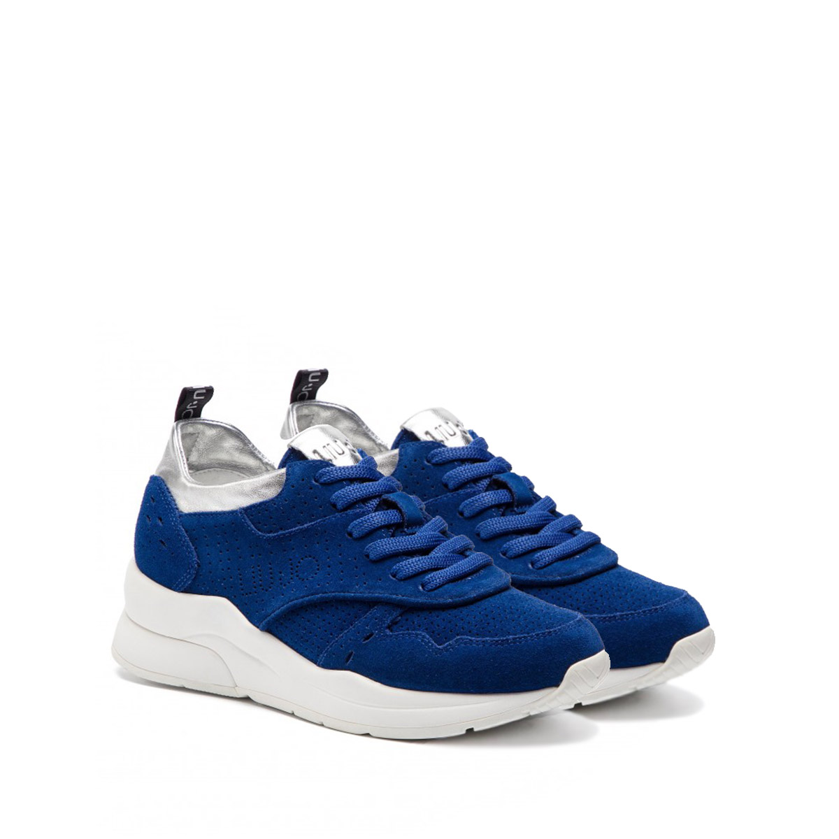 Sneakers Karlie in suede - DEEP/BLUE