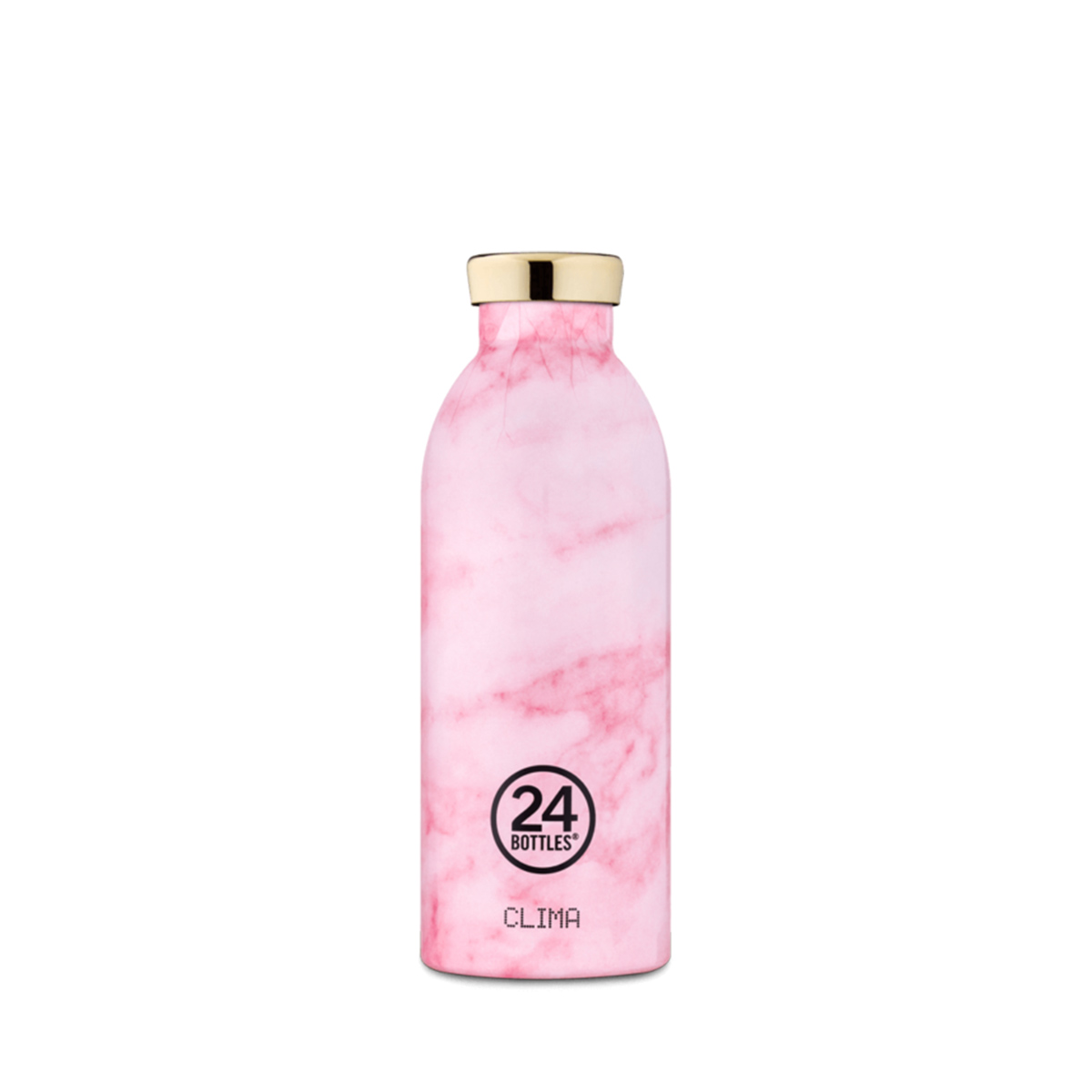 24 Bottles Clima Bottle Marble Pink 500 ml - 1