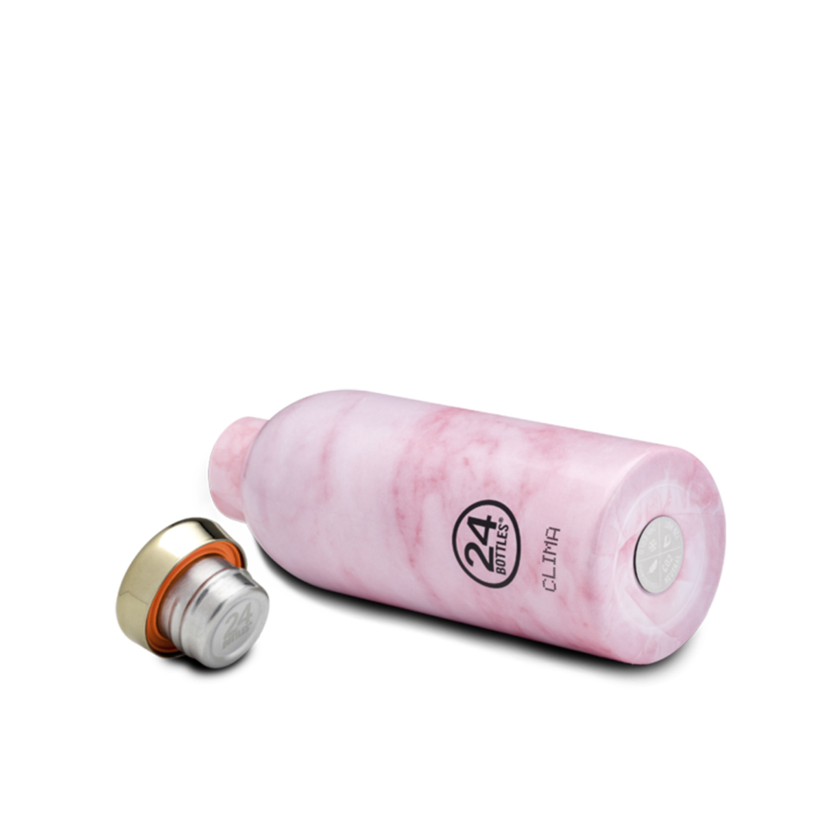 24 Bottles Clima Bottle Marble Pink 500 ml - 3