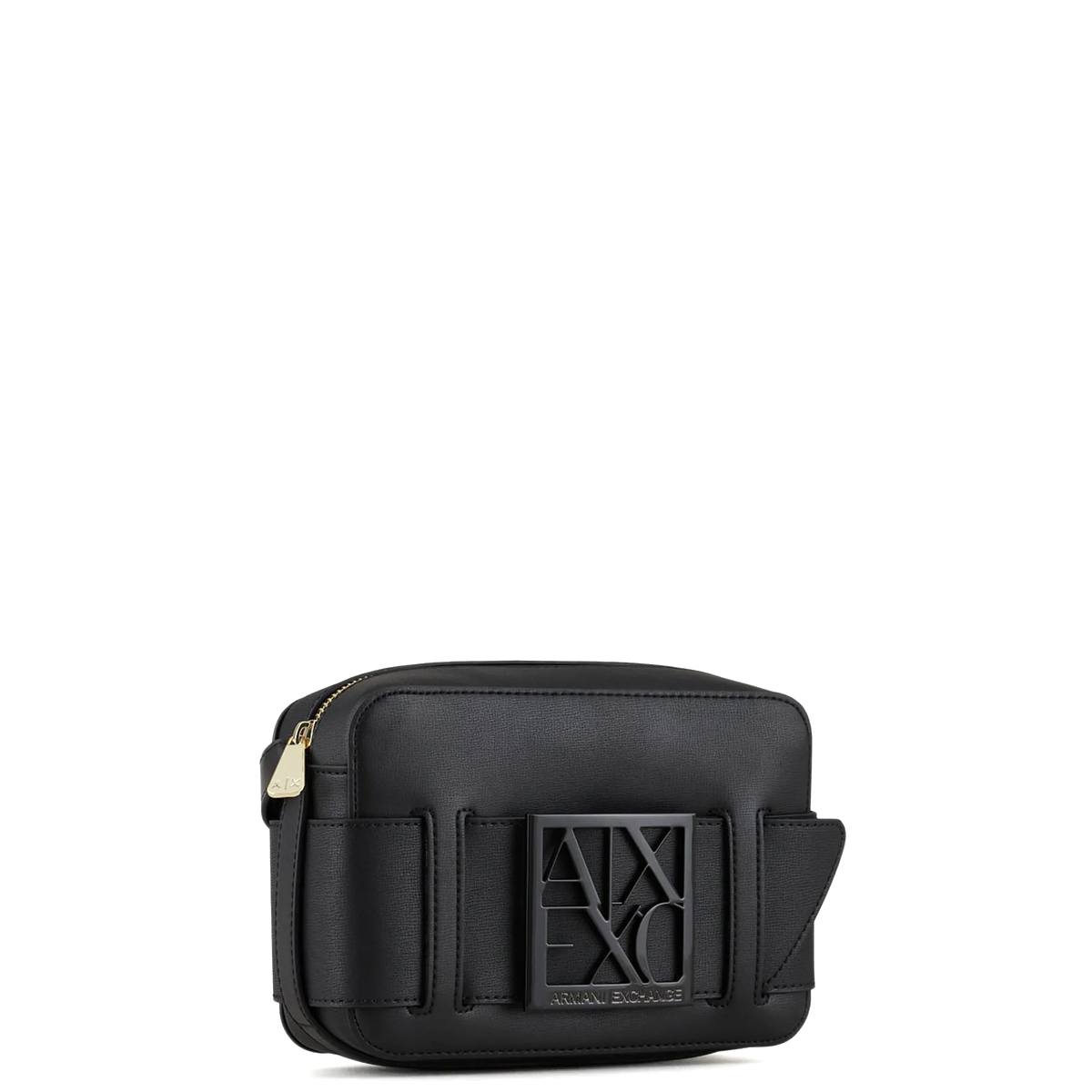 Armani Exchange Camera Case logata con fibbia Nero - 2