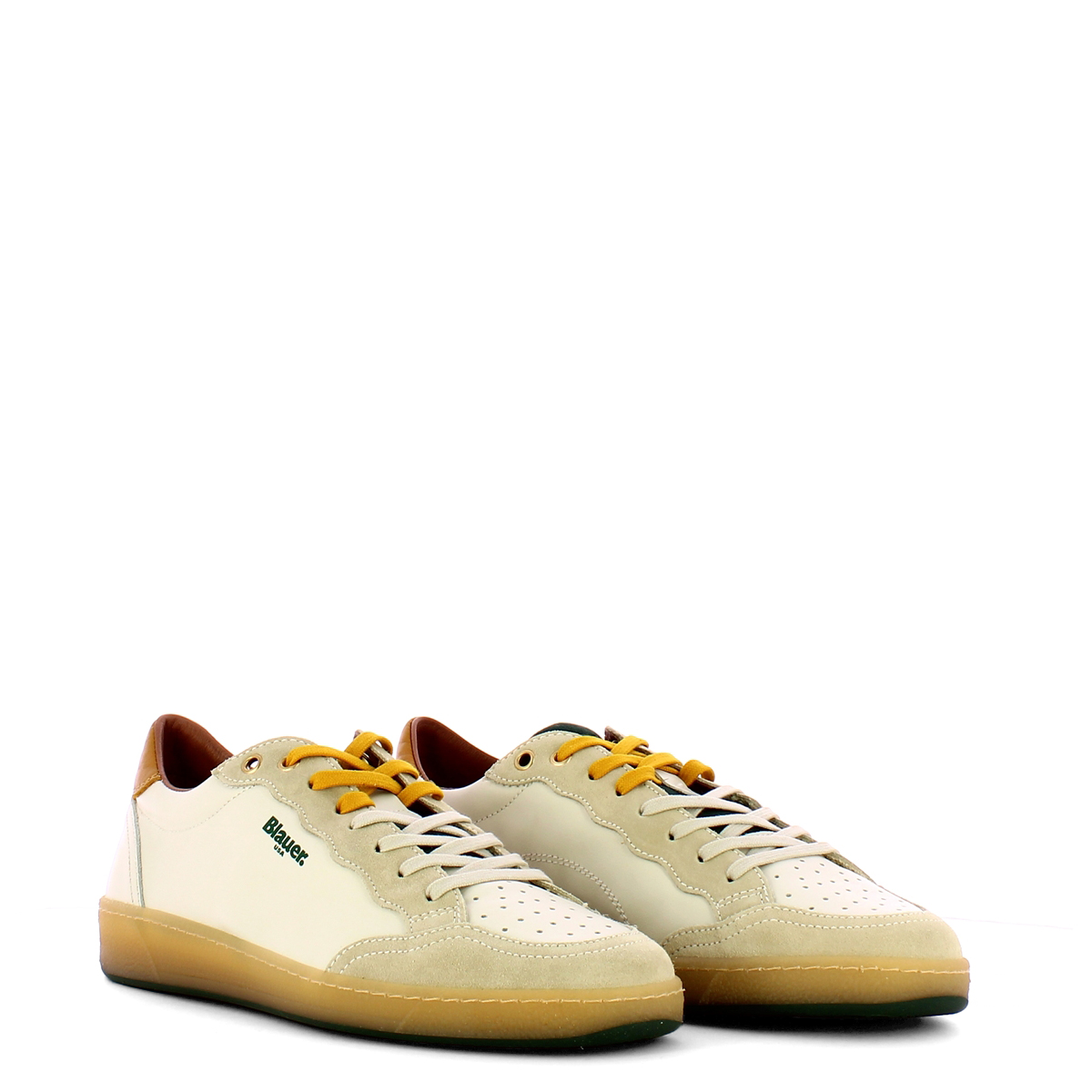 Blauer Sneakers Murray01 White Green Yellow - 2