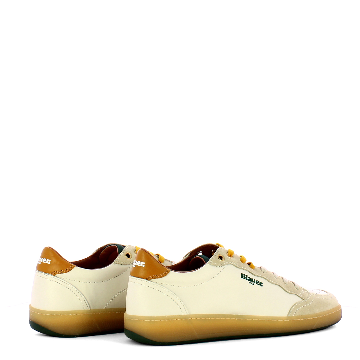 Blauer Sneakers Murray01 White Green Yellow - 3