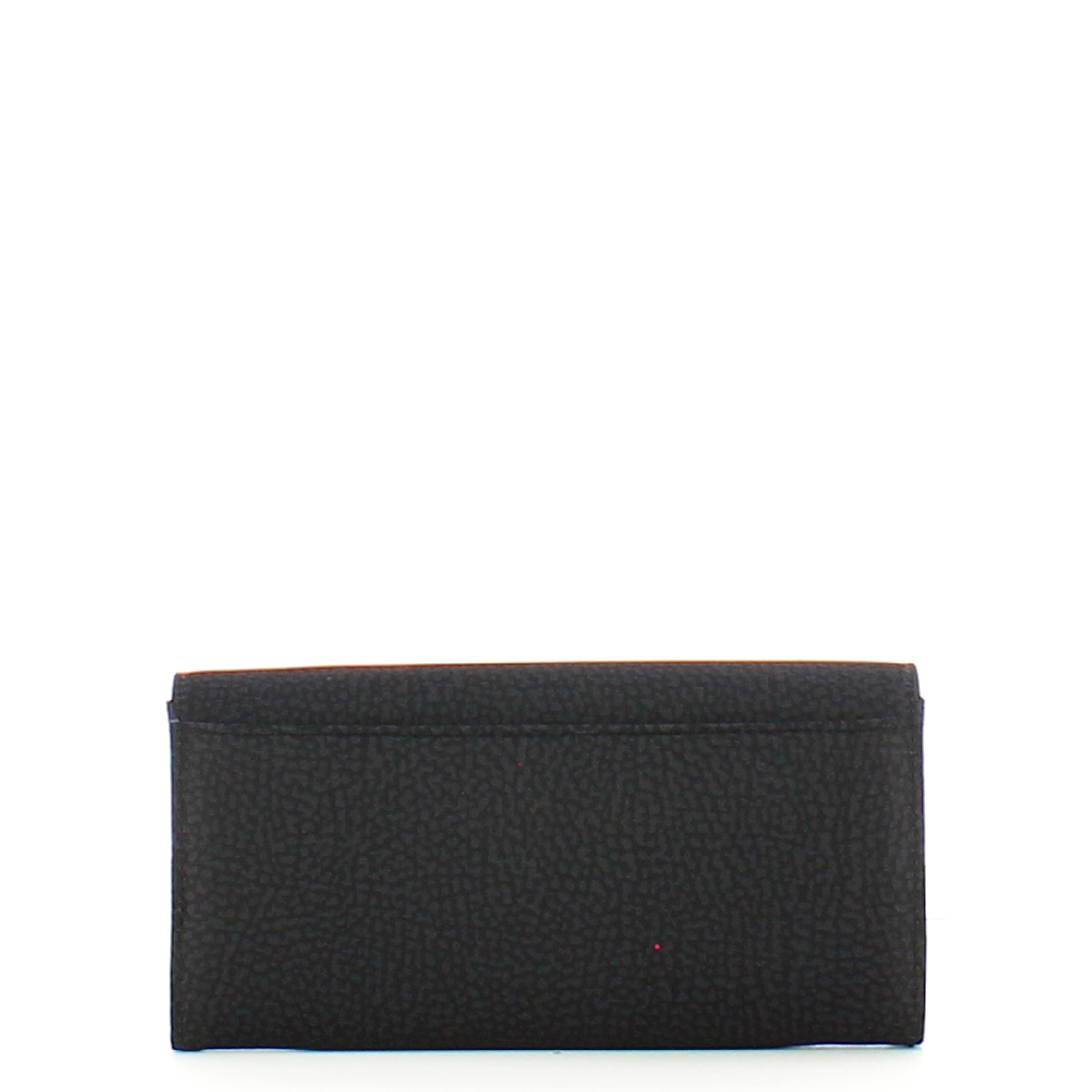 Borbonese Portafoglio Large RFID in Nylon Riciclato Dark Black - 2