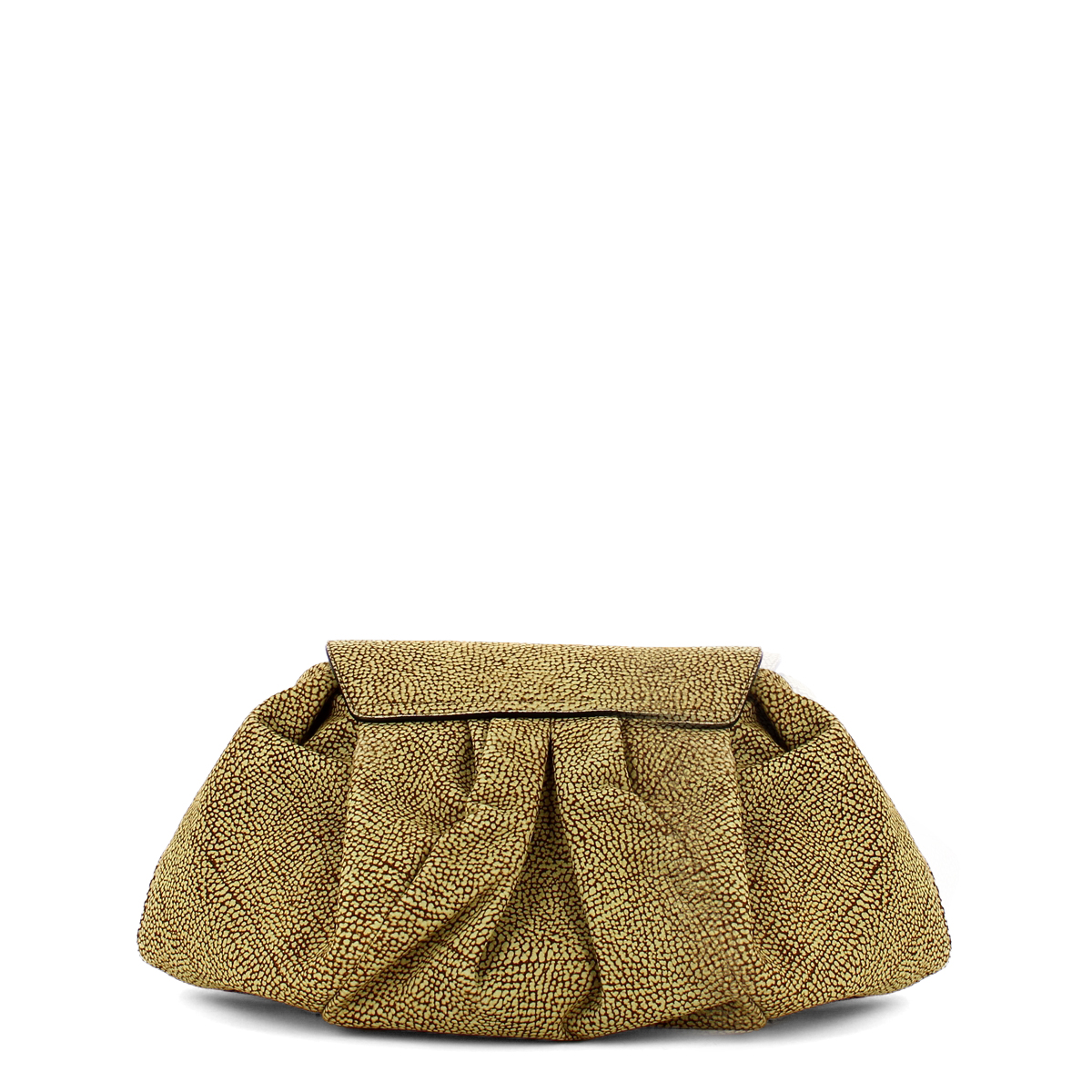 Borbonese Borsa a tracolla New Dunette Medium in suede OP Naturale - 3