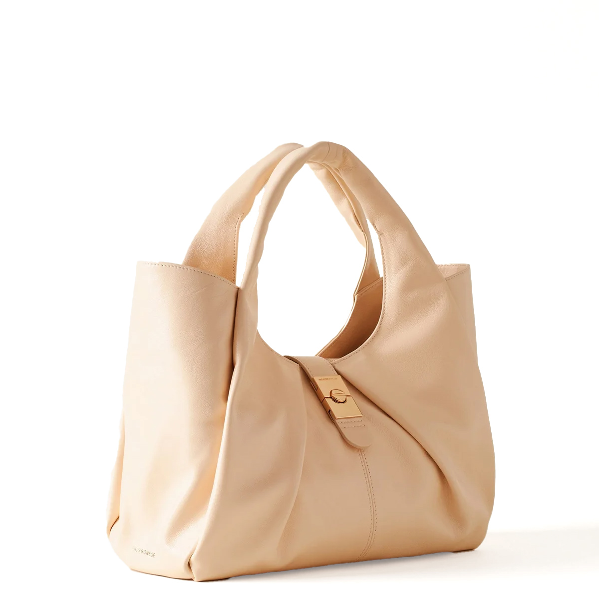 Borbonese Borsa a mano Cortina Medium Light Cuir - 2