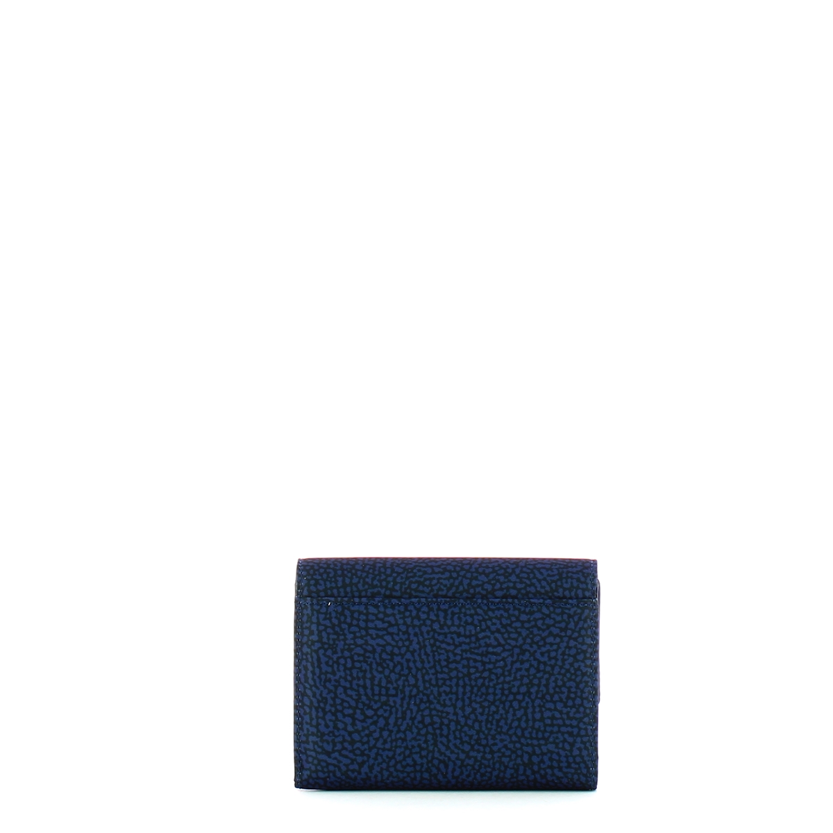 Borbonese Portafoglio Medium RFID in Nylon Riciclato Blu - 2