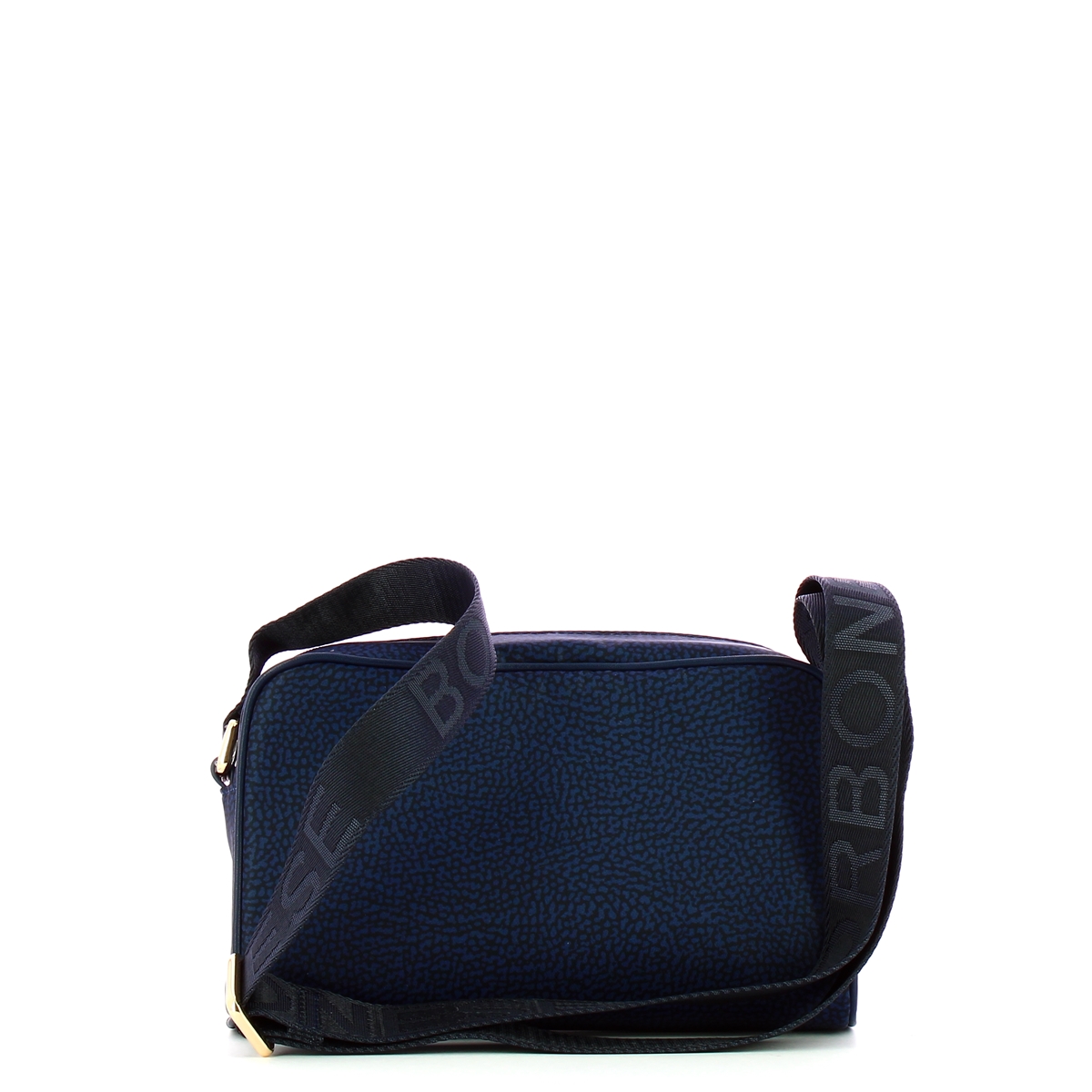 Borbonese Tracollina Small in Nylon Riciclato Blu - 3