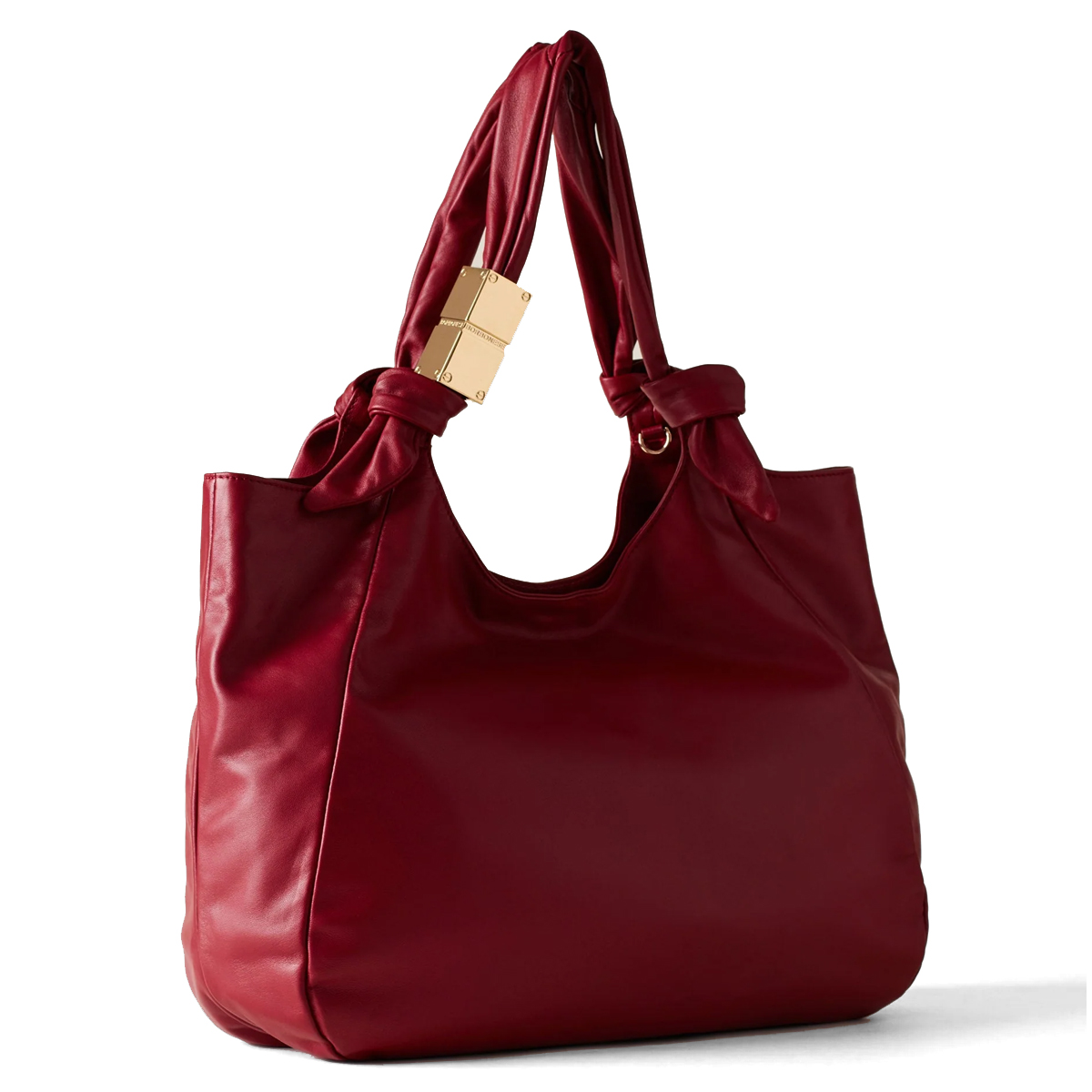 Borbonese Shopper Domino Large Borgogna - 2