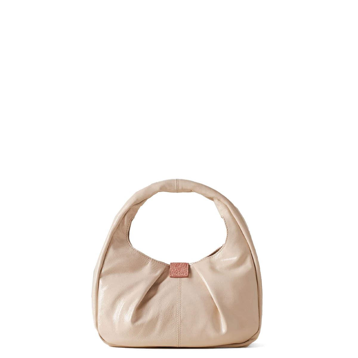 Borbonese Hobo Bag Cortina Small Cachemire Color Blush - 3