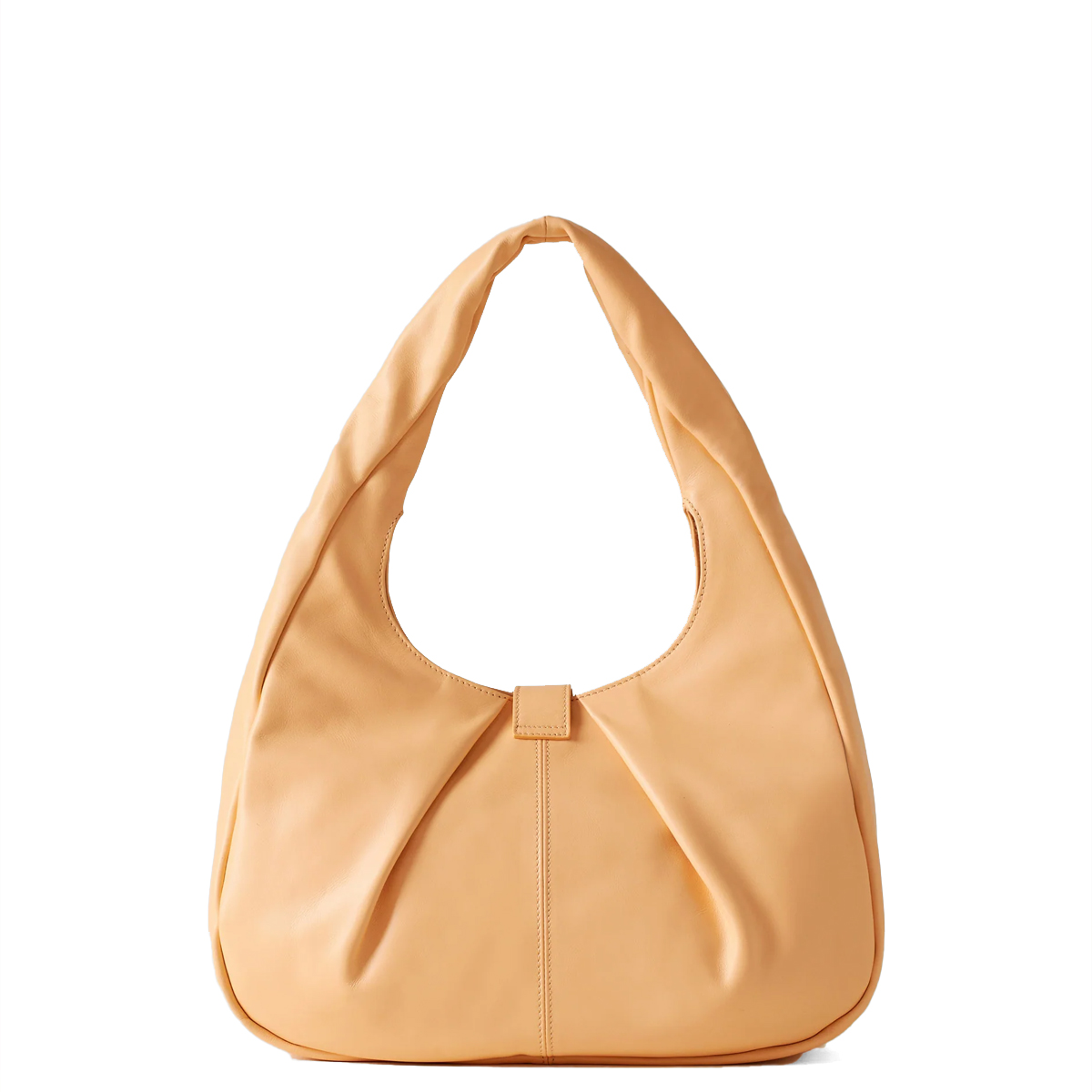 Borbonese Hobo Bag Cortina Medium Ambra - 3