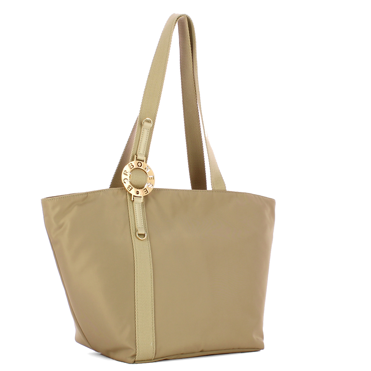 Borbonese Shopping Bag 011 Sabbia - 2