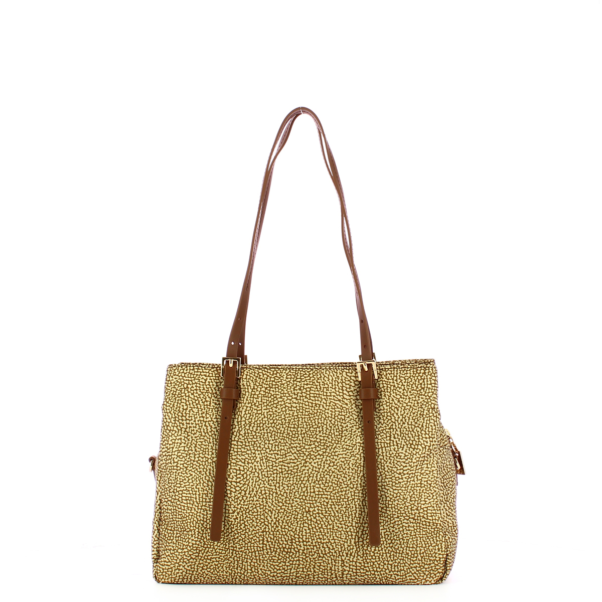 Borbonese Borsa a spalla Medium Beige Marrone - 3