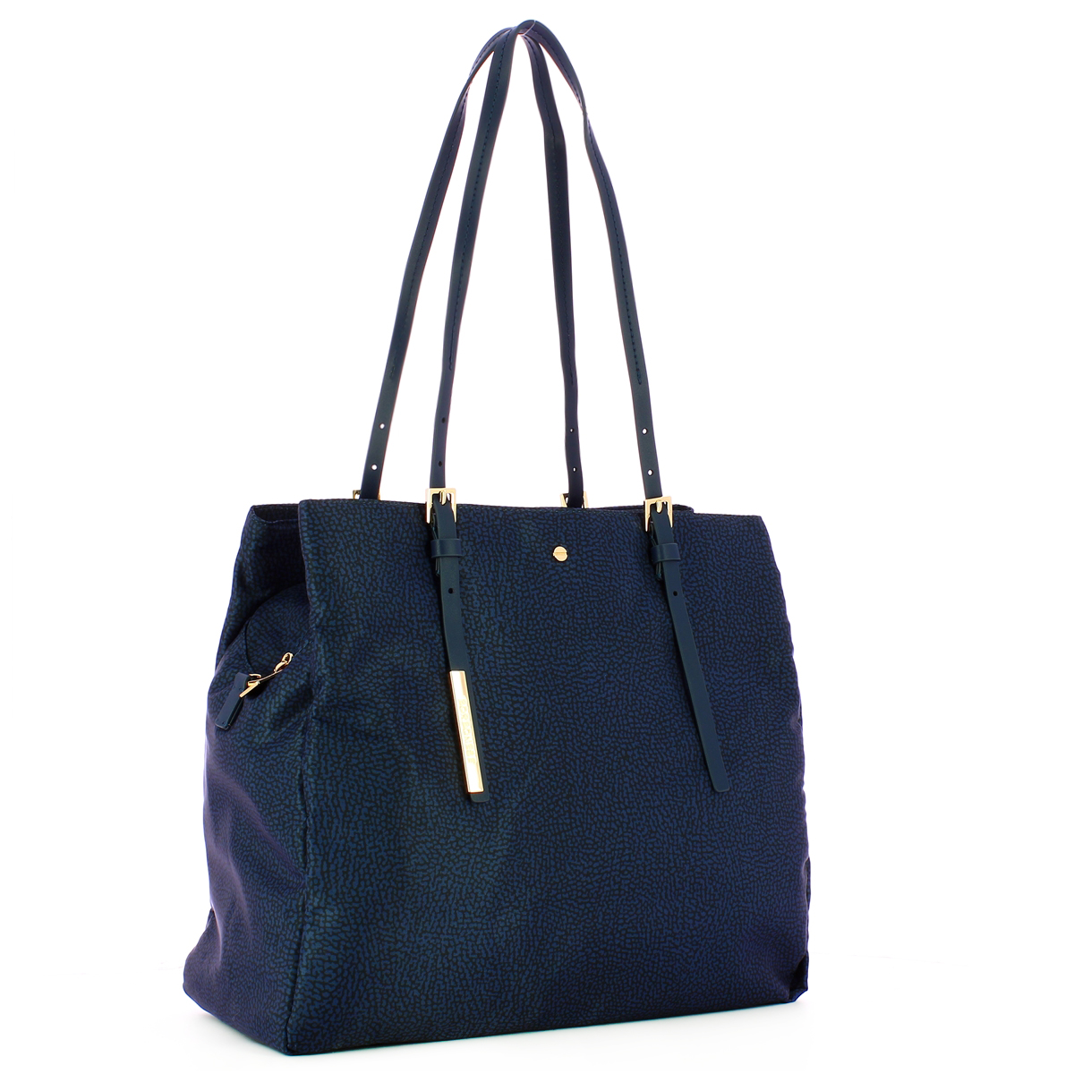 Borbonese Borsa a spalla Large Blu - 2