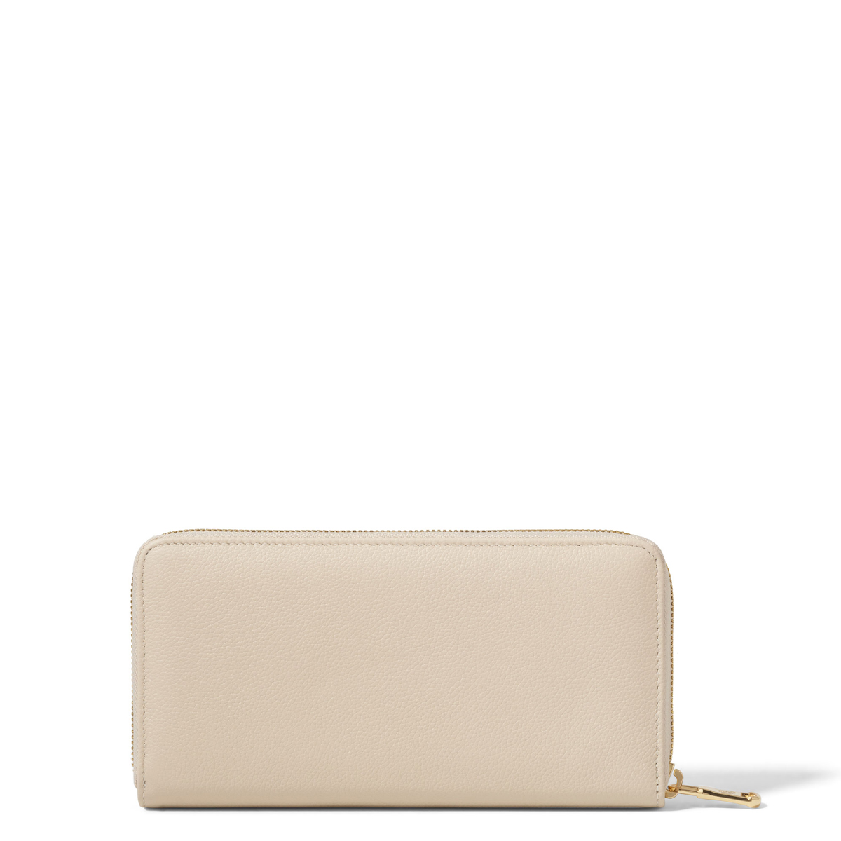 Braccialini Portafoglio Basic in pelle Zip Around Beige - 2