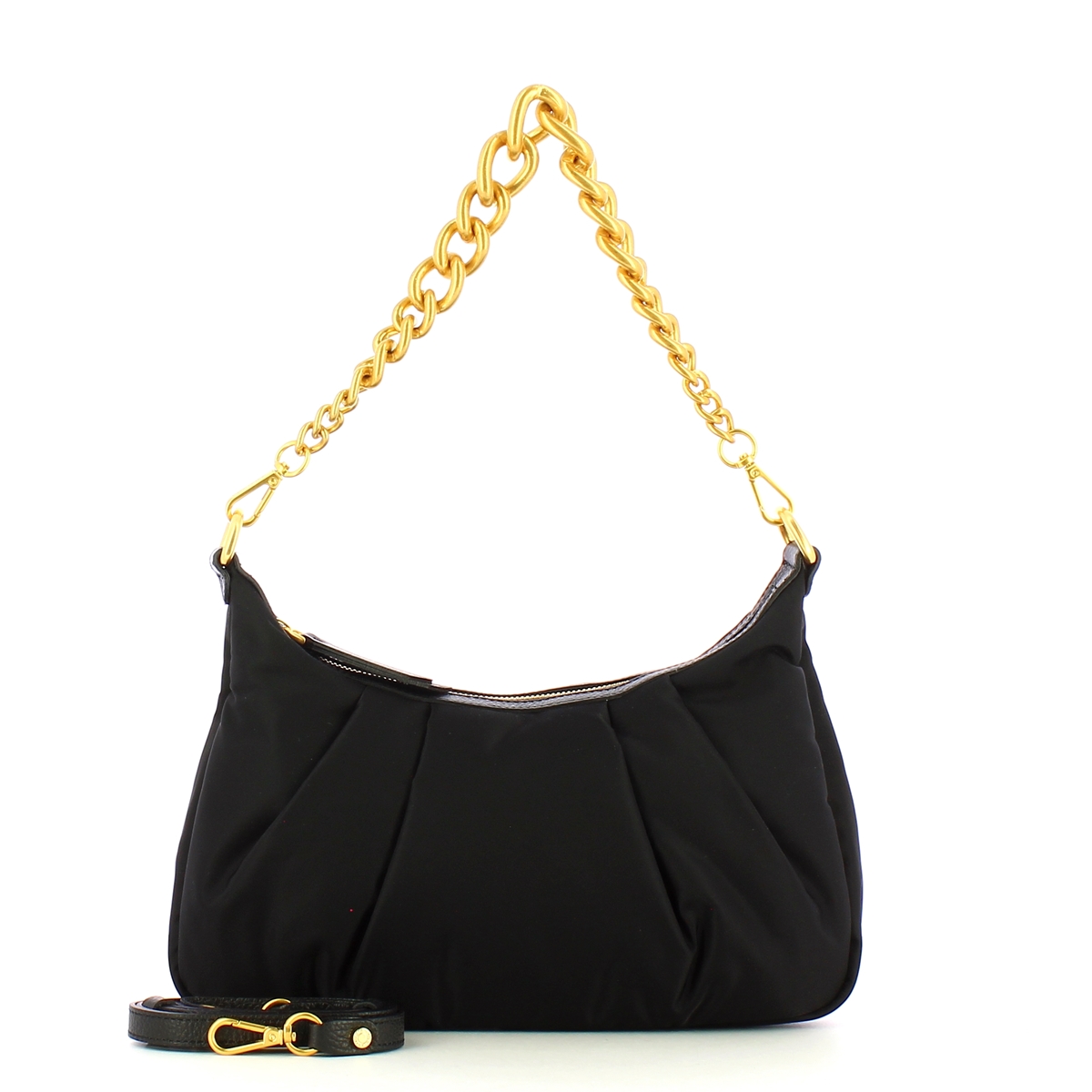 Gianni Chiarini Borsa a spalla Bonnie in Nylon Nero - 4