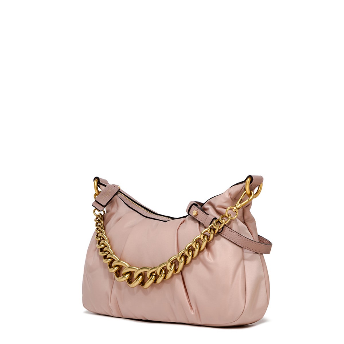 Gianni Chiarini Borsa a spalla Bonnie in Nylon Blush - 2