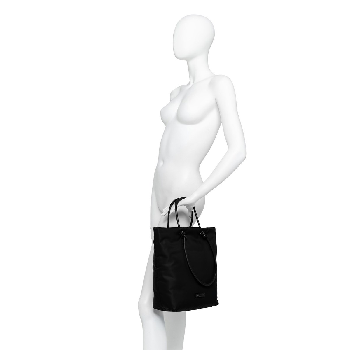 Gianni Chiarini Borsa a mano Kate Large in Nylon Nero - 6