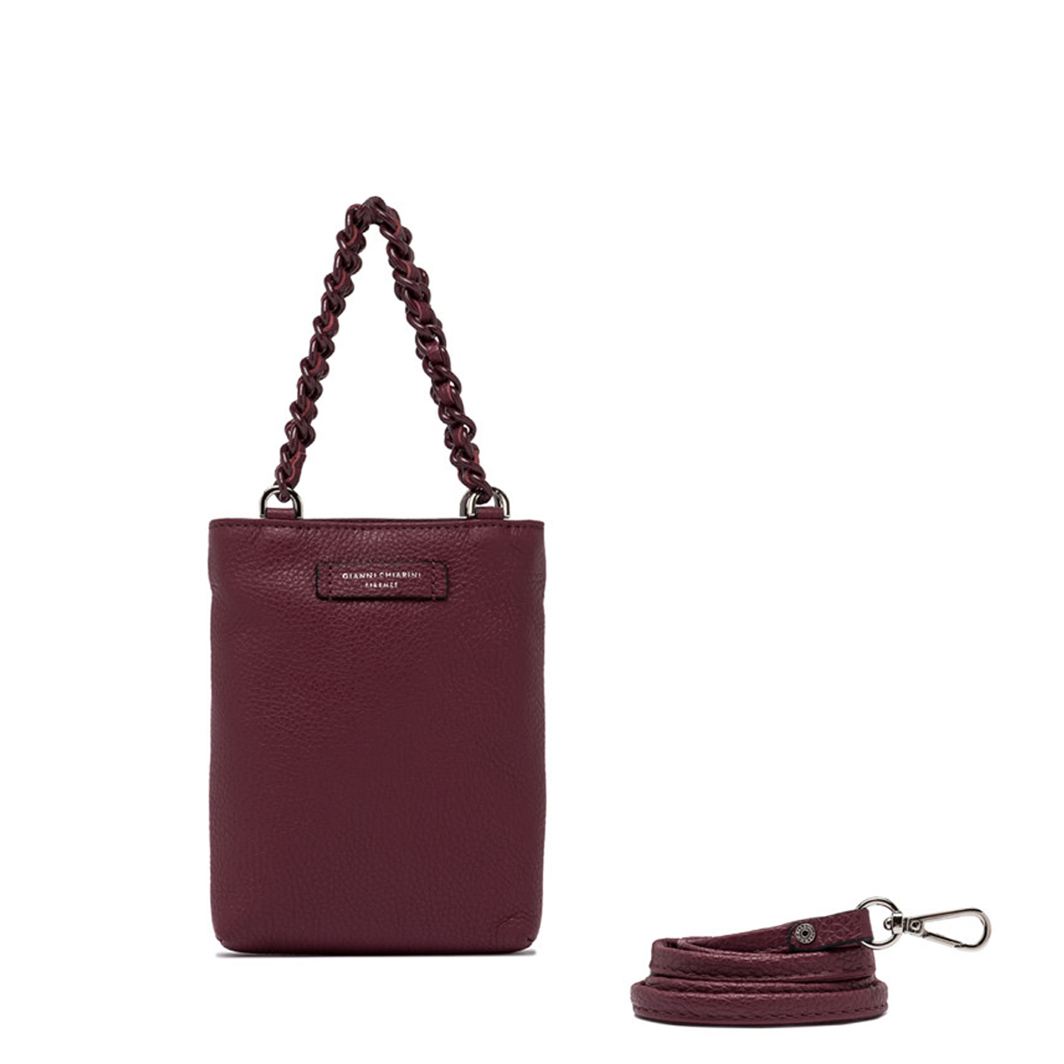 Gianni Chiarini Mini Borsa a mano Camilla Red Beet - 4