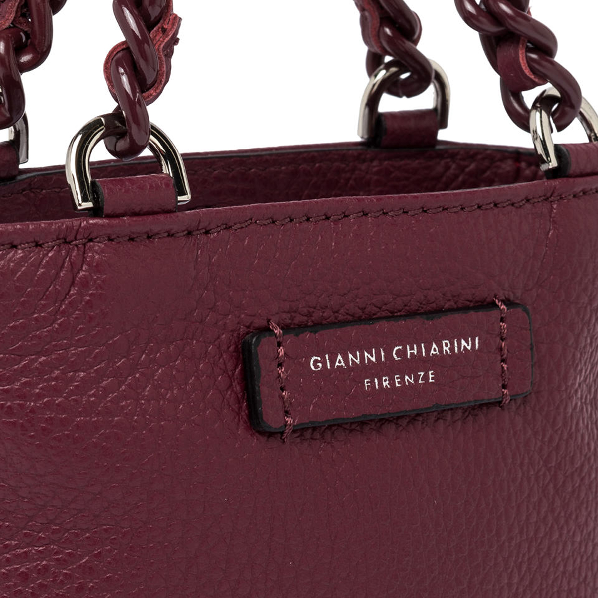 Gianni Chiarini Mini Borsa a mano Camilla Red Beet - 5