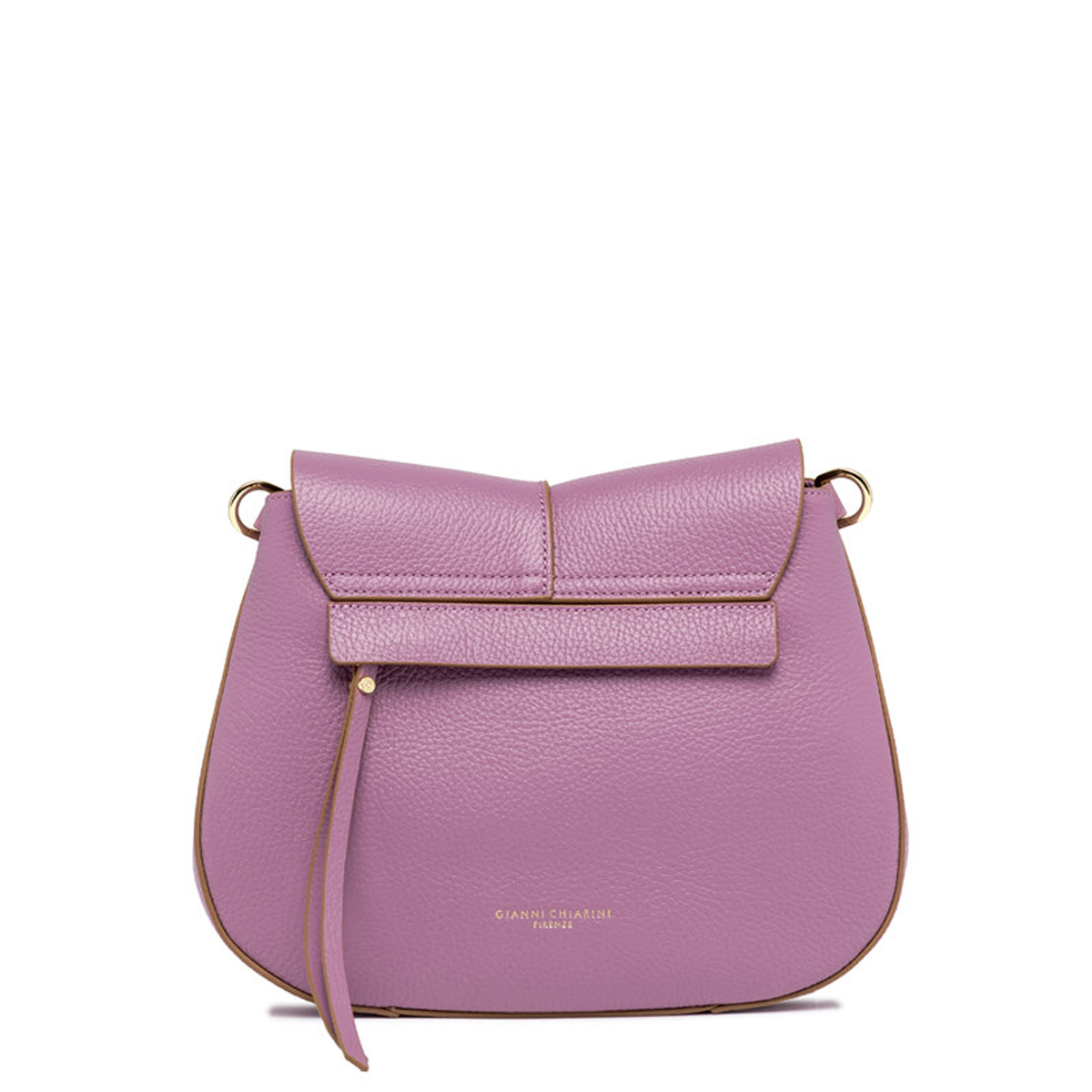 Gianni Chiarini Borsa a tracolla Helena Round Small Argyle Purple - 4