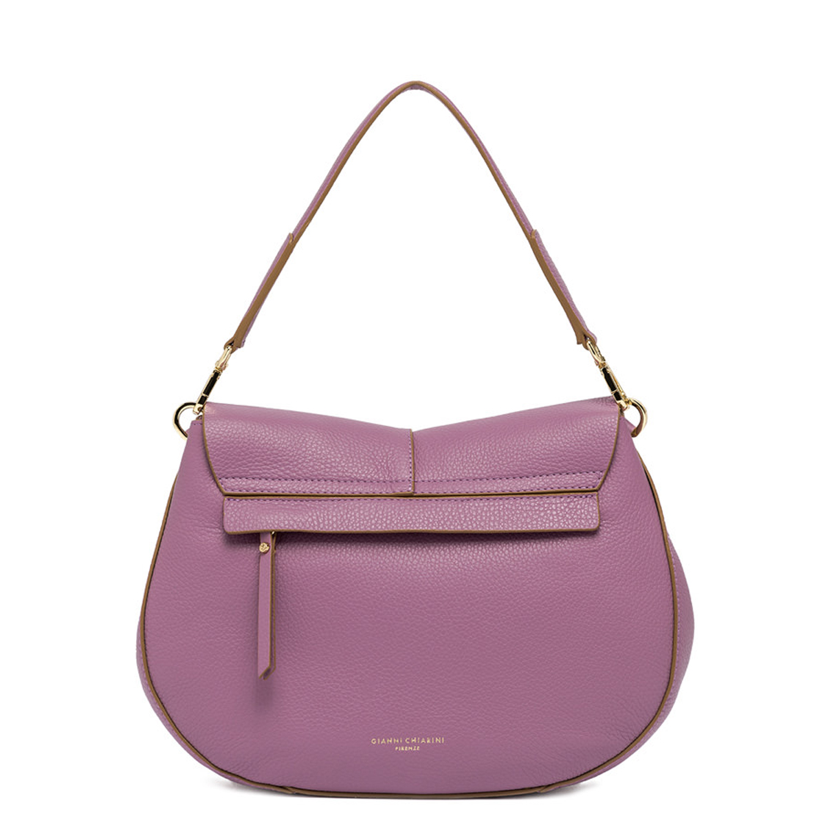 Gianni Chiarini Borsa a spalla Helena Round Medium Argyle Purple - 4