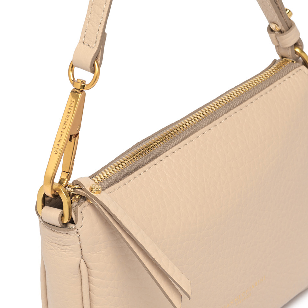 Gianni Chiarini Borsa a spalla Brooke Cream - 4