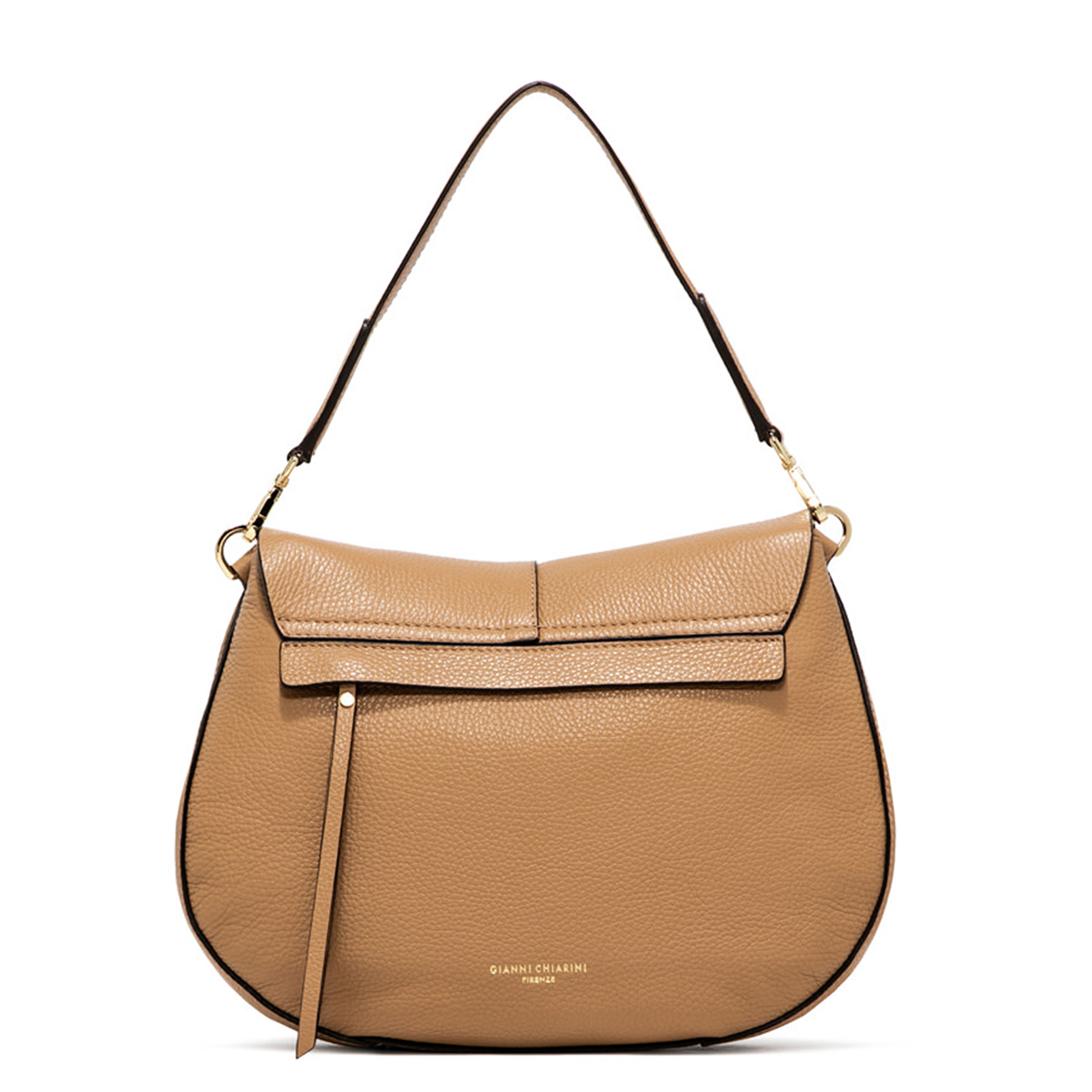 Gianni Chiarini Borsa a spalla Helena Round Medium Nature - 4