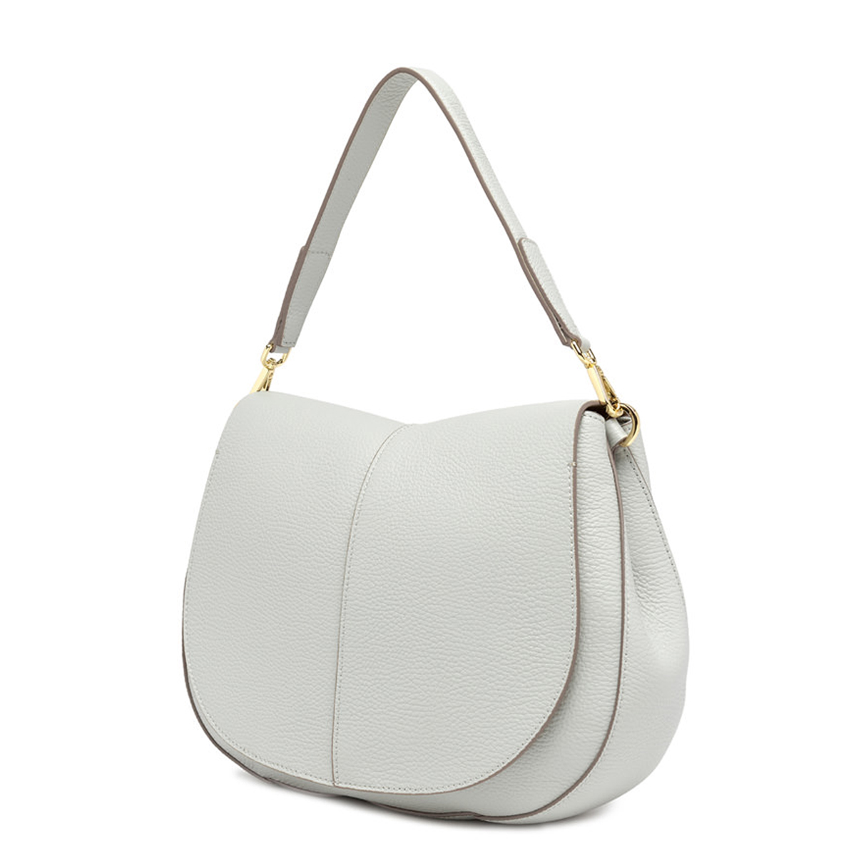 Gianni Chiarini Borsa a spalla Helena Round Medium Silice - 3