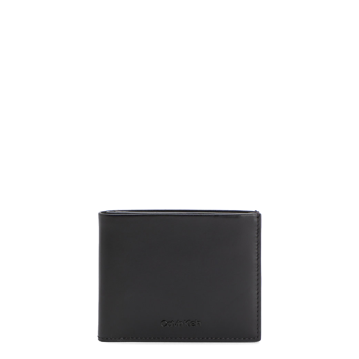 Calvin Klein Portafoglio RFID CK Median con portamonete in pelle CK Black - 1