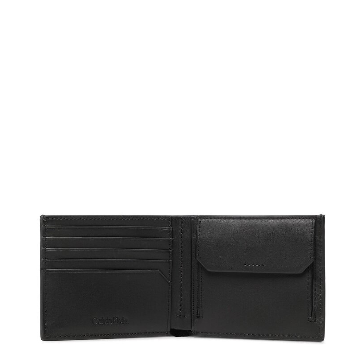 Calvin Klein Portafoglio RFID CK Median con portamonete in pelle CK Black - 3