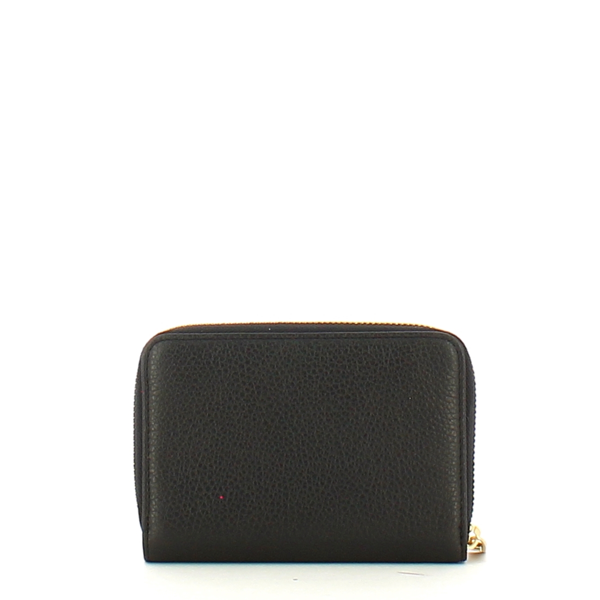 Coccinelle Portafoglio Medio Metallic Soft Zip Around Noir - 2