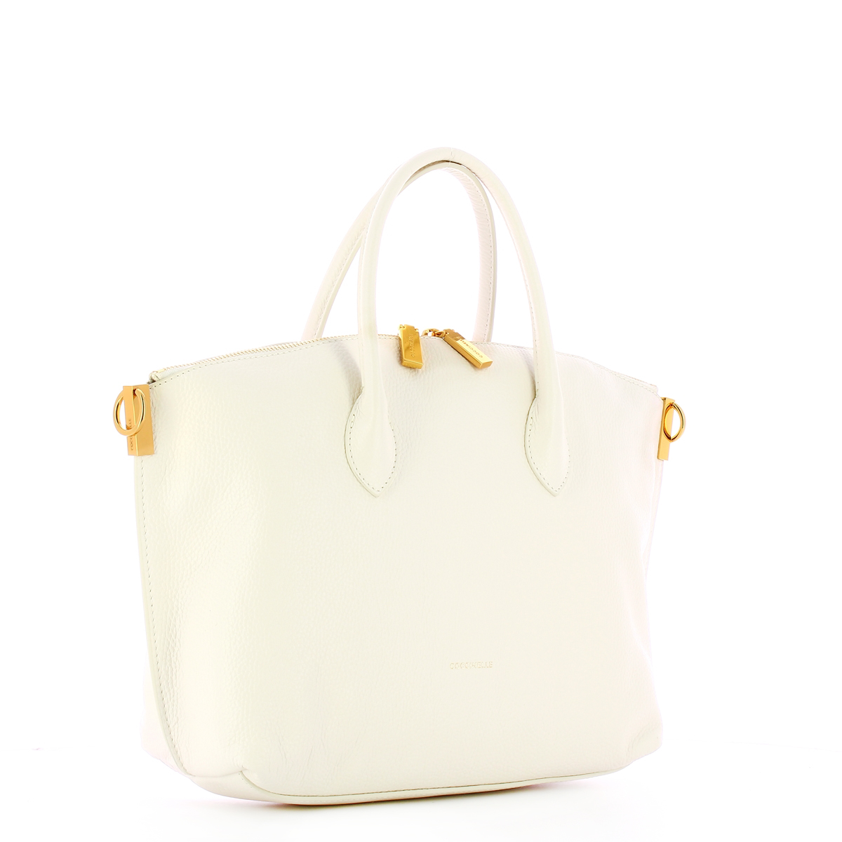 Coccinelle Borsa a mano Estelle Medium Coconut Milk - 2