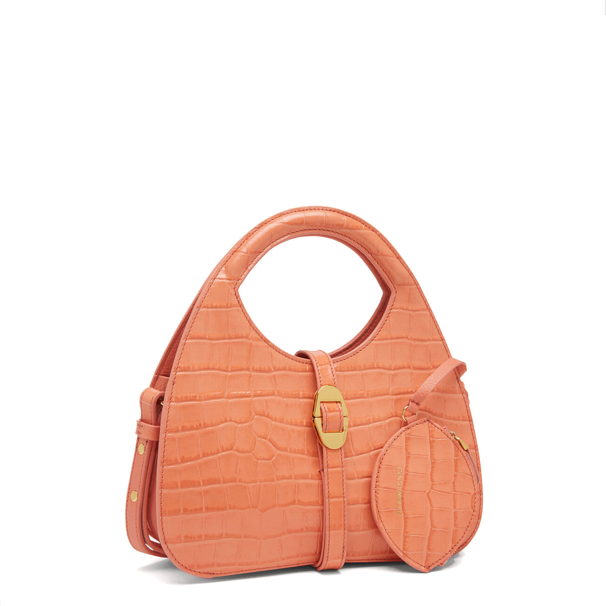 Coccinelle Borsa a mano Cosima Small Croco Geranium - 2