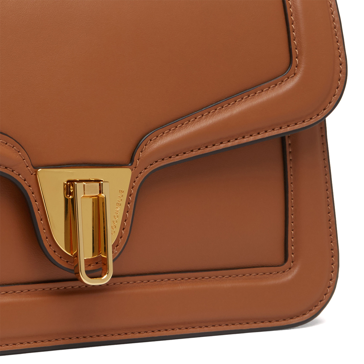 Coccinelle Borsa a tracolla Marvin Twist Medium Caramel - 4