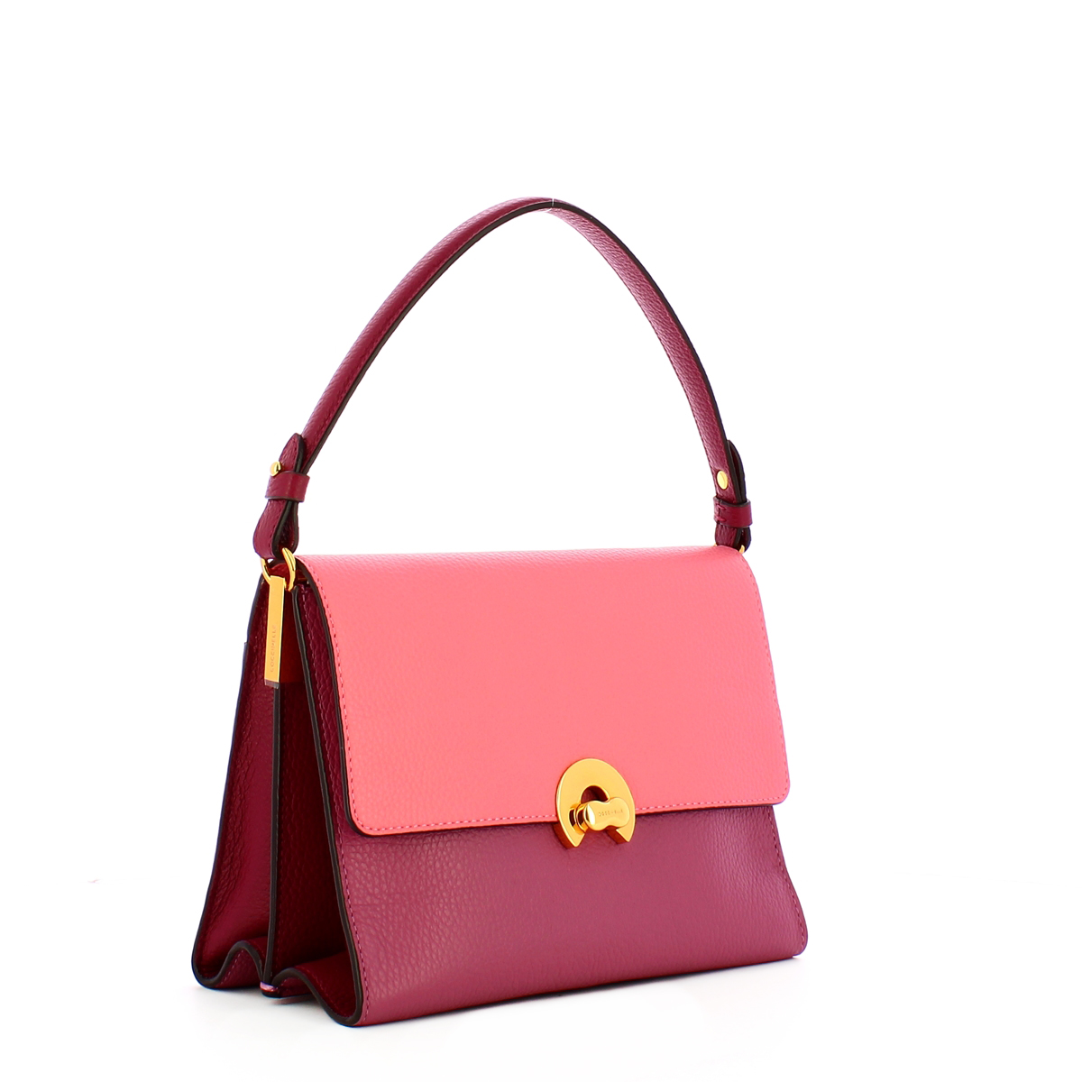 Coccinelle Borsa a mano Binxie Tricolor Multicolor Hyper Pink - 2