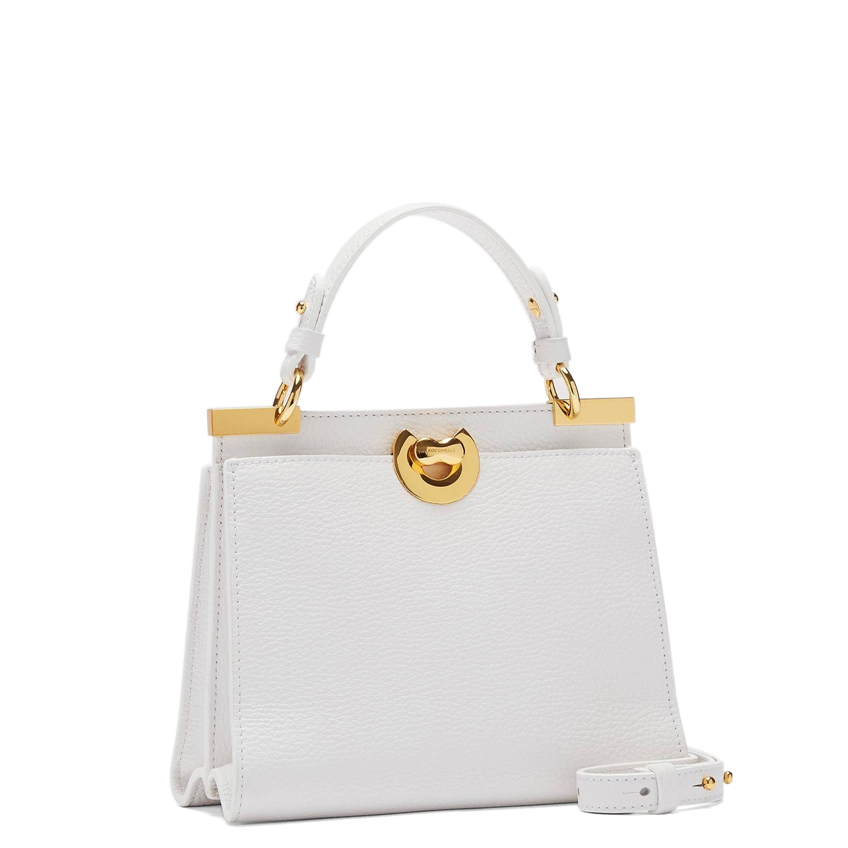 Coccinelle Borsa a mano Binxie Small Brillant White - 2