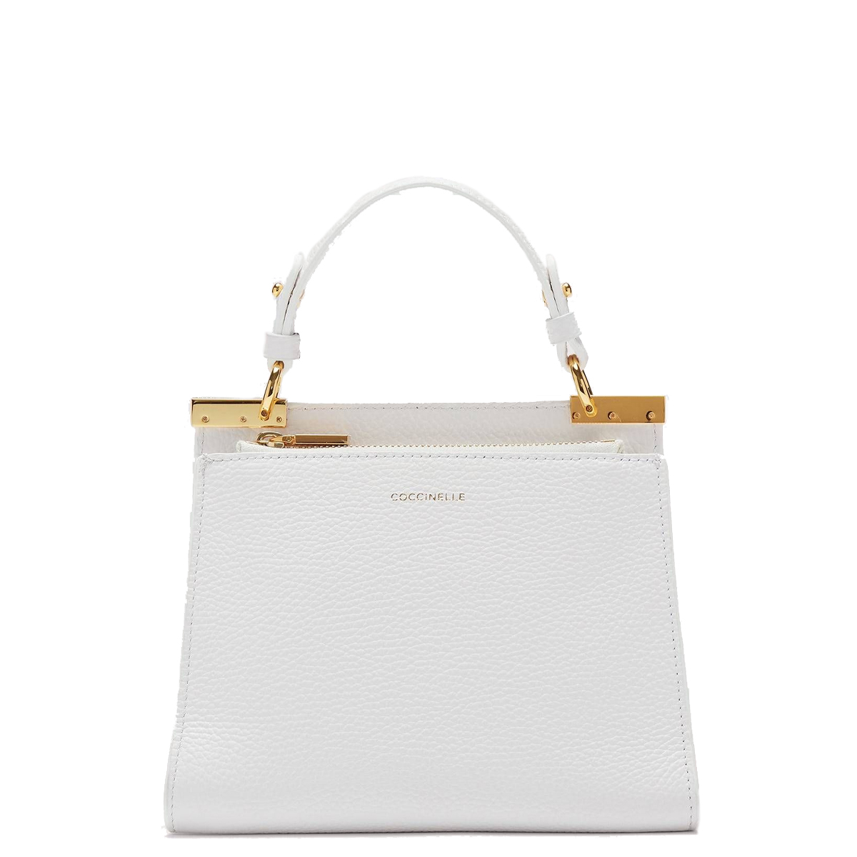 Coccinelle Borsa a mano Binxie Small Brillant White - 3