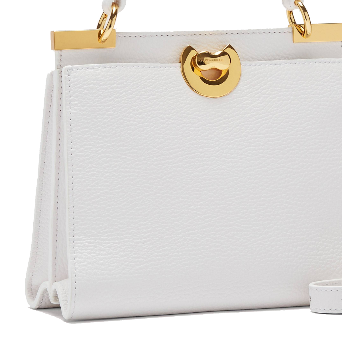 Coccinelle Borsa a mano Binxie Small Brillant White - 4