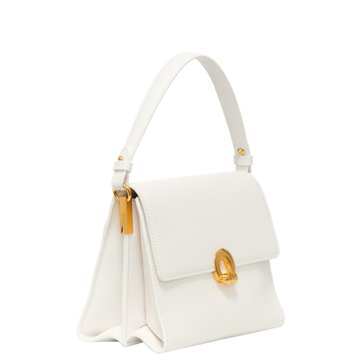 Coccinelle Borsa a spalla Binxie Medium Brillant White - 2