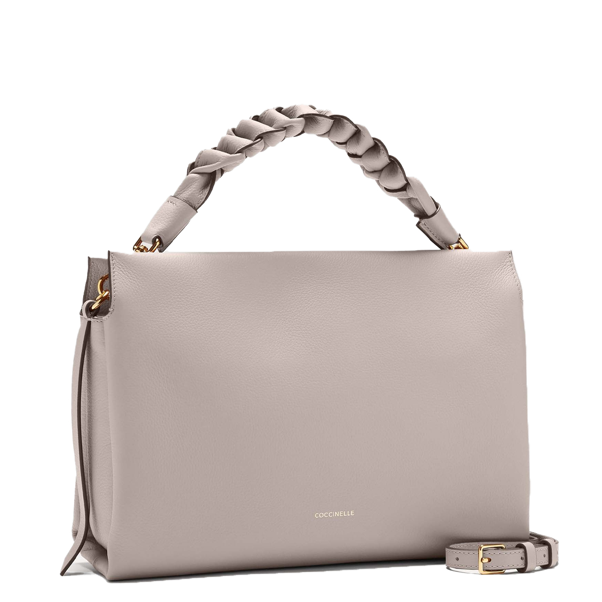 Coccinelle Borsa a mano Boheme Medium Light Grey Noir - 2