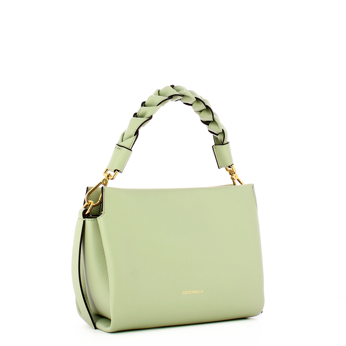 Coccinelle Borsa a mano Boheme Small Celadon Green Warm Taupe - 2