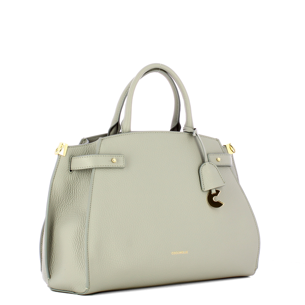 Coccinelle Borsa a mano Kliche Medium Light Grey - 2