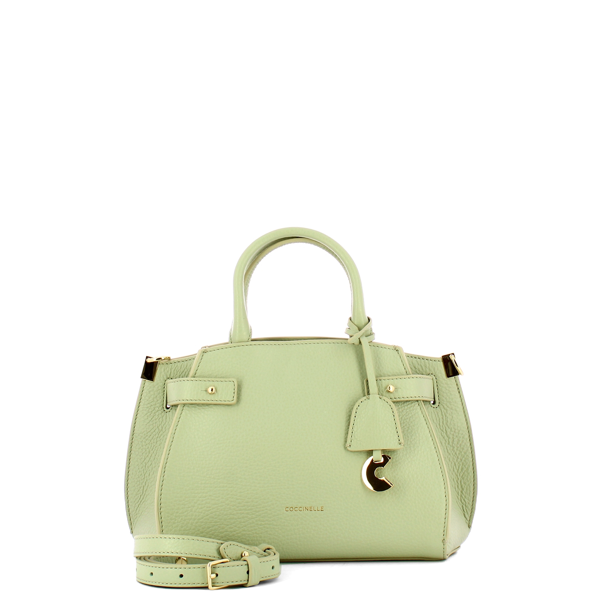 Coccinelle Borsa a mano Kliche Small Celadon Green - 4