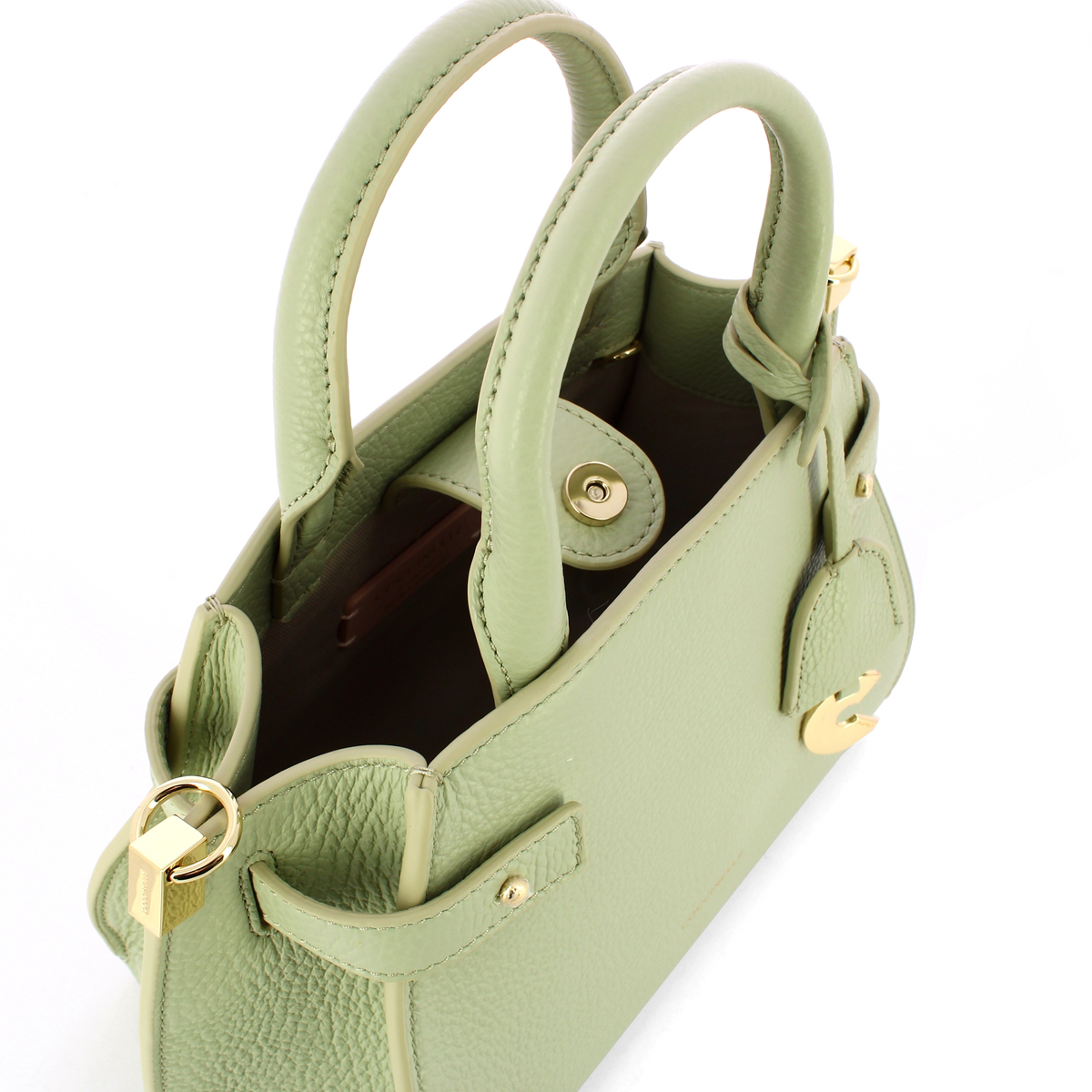 Coccinelle Borsa a mano Kliche Small Celadon Green - 5