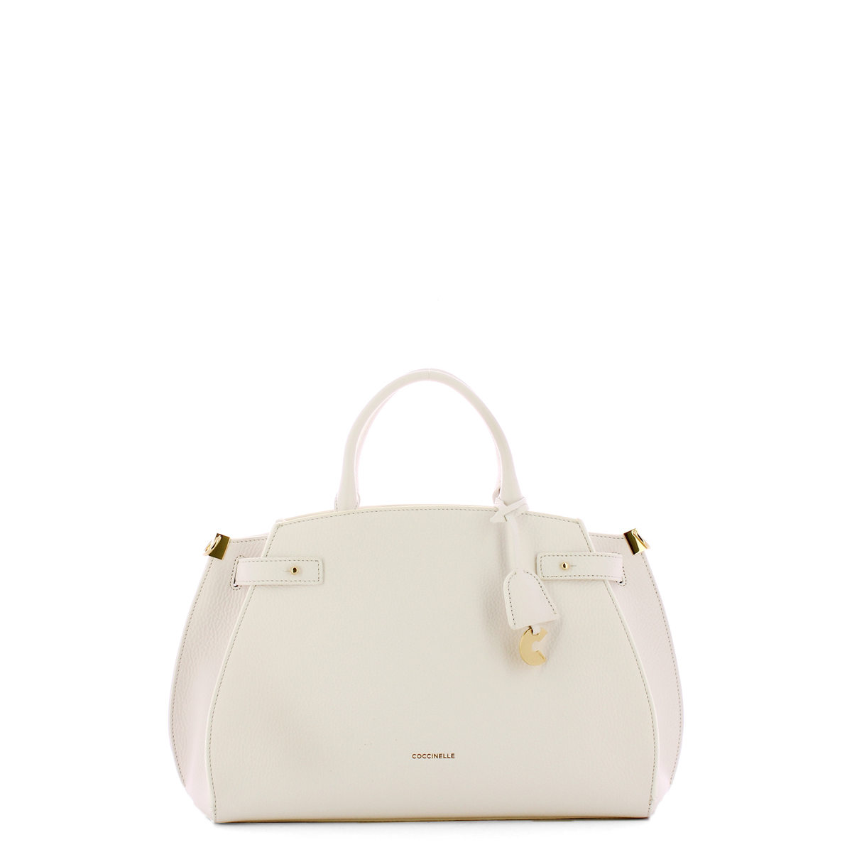 Coccinelle Borsa a mano Kliche Small Brillant White - 1