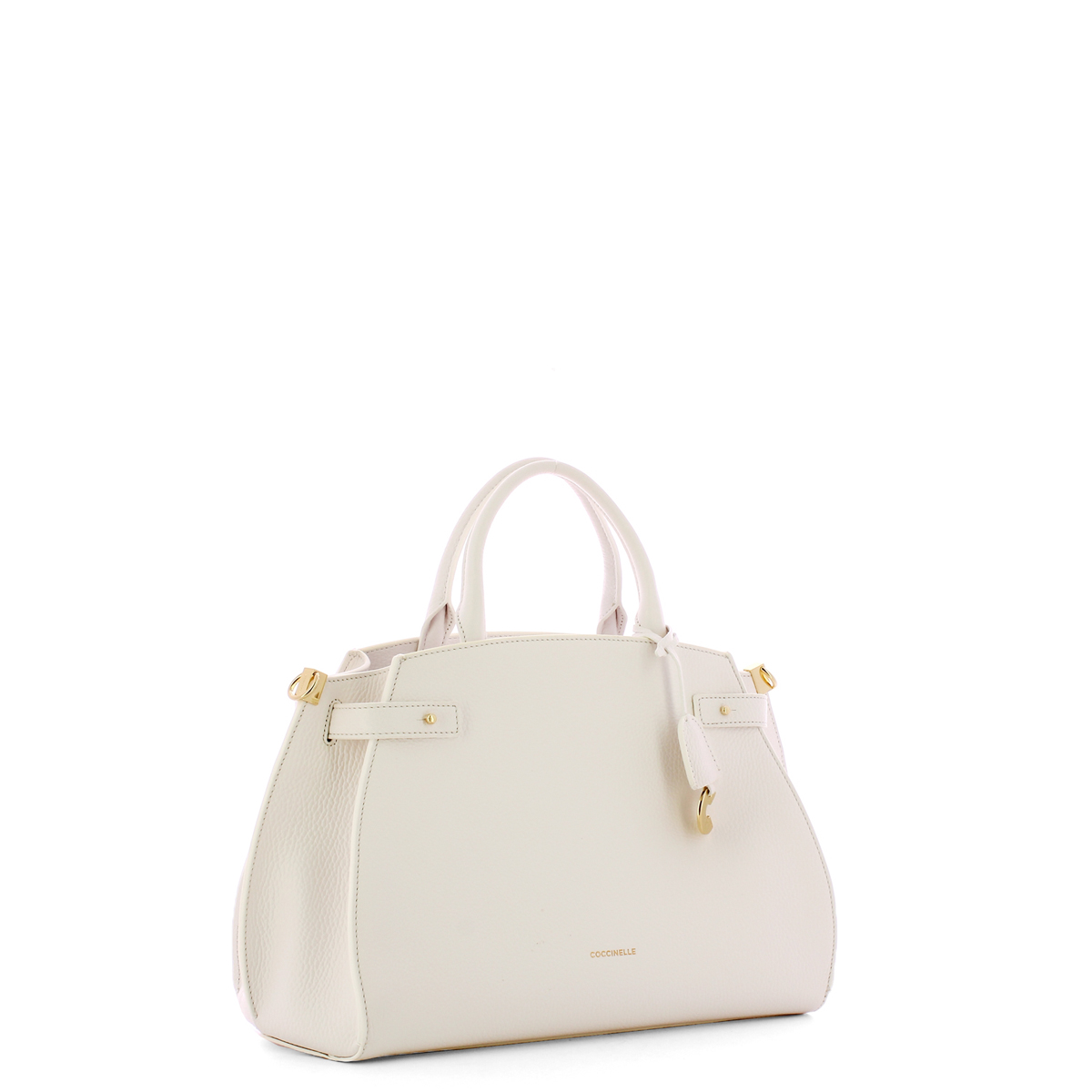 Coccinelle Borsa a mano Kliche Small Brillant White - 2