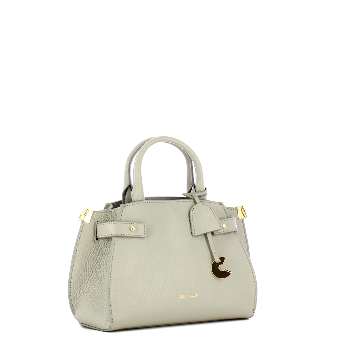 Coccinelle Borsa a mano Kliche Small Light Grey - 2