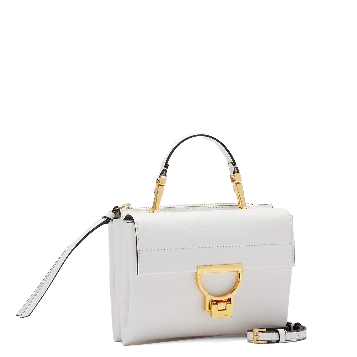 Coccinelle Minibag Arlettis Brillant White - 2