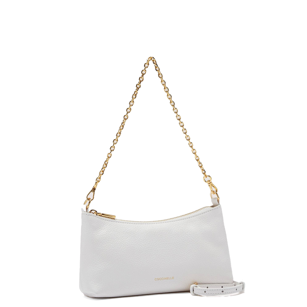 Coccinelle Minibag Aura Brillant White - 2