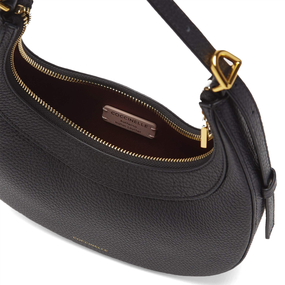 Coccinelle Hobo Bag Whisper Noir - 4